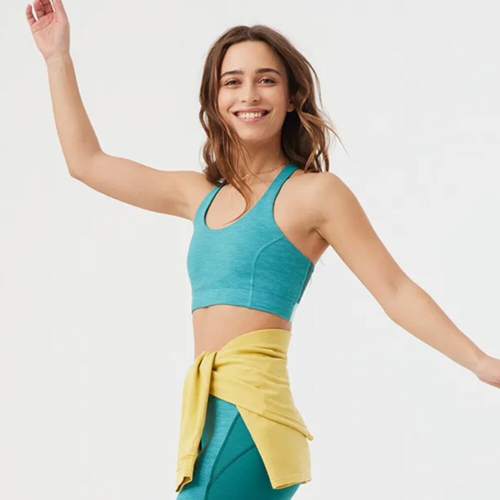 Outdoor Voices Doing Things Bra Size XXXL | NWT | Jasper Color | TeachSweat